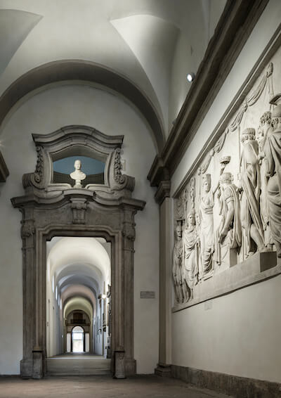 Die Accademia di Brera in Mailand, wo Bottega Veneta im September präsentierte, Bild: Bottega Veneta.