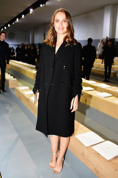 PARIS, FRANCE - SEPTEMBER 30: Natalie Portman attends the Christian Dior show as part of the Paris Fashion Week Womenswear Spring/Summer 2017 on September 30, 2016 in Paris, France. (Photo by Anthony Ghnassia/Getty Images For Dior)